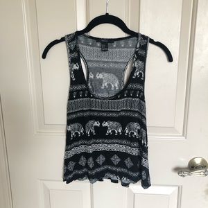 Elephant crop top